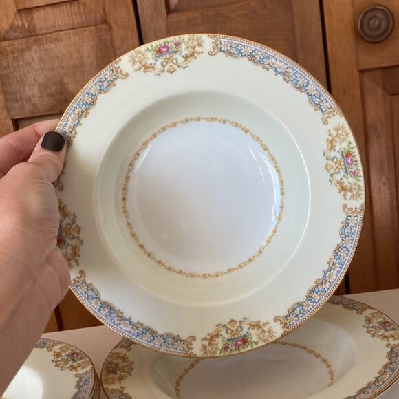Vintage Noritake Pattern RO2 Soup Bowls, Set of 4 - Picture 3 of 12